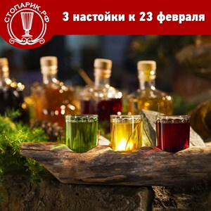 3 настойки к 23 февраля!
