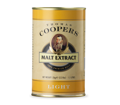 Неохмеленный солодовый экстракт Coopers Light Malt 1,5 кг 6536 - фото 10067
