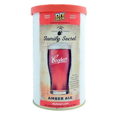 Пивной концентрат Coopers Family Secret Amber Ale 1,7 кг 5116 - фото 10281