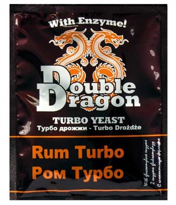 Турбо-дрожжи DoubleDragon Rum 72 гр. 7629 - фото 15486