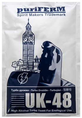 Турбо-дрожжи PuriFerm UK-48 Turbo 128 гр. 7631 - фото 21227