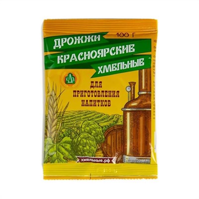 Дрожжи Красноярские хмельные 100 гр 1415 - фото 22852