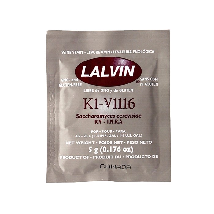 Дрожжи Lalvin ICV K1V-1116, 5 гр 5682 - фото 24236