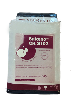 Дрожжи Fermentis CK (для ароматных белых и розовых) s102 0,5 кг 5771 - фото 9247
