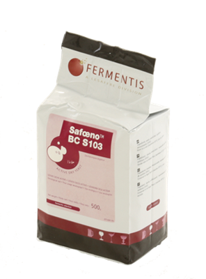 Дрожжи Fermentis BC s103 (универсальные до 18%) 0,5 кг 5776 - фото 9257