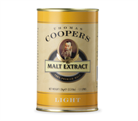 Неохмеленный солодовый экстракт Coopers Light Malt 1,5 кг 6536