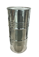 Бочка 140 л с обручем AISI 430 6551