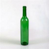 Бутылка винная 0,7 л Бордо зеленая 6820