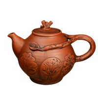 Чайник с листочками 1,5 л г2545