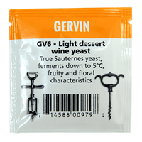 Винные дрожжи Gervin "Light Dessert Wine GV6", 5 г 8191