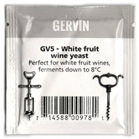 Винные дрожжи Gervin "White Fruit Wine GV5", 5 г 8198