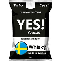 Турбо дрожжи YES! Whisky 45 гр. 8009