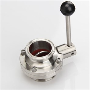 Кран бабочка под кламп 1,5" 9641