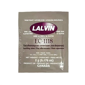Дрожжи винные Lalvin - 1118 5 г 824