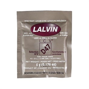 Дрожжи винные Lalvin ICV - D47 5 гр 7727