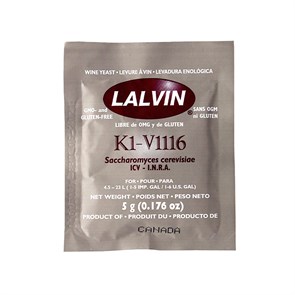 Дрожжи Lalvin ICV K1V-1116, 5 гр 5682
