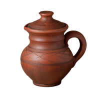 Молочник-жбанчик с глазурью 5500