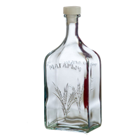 Бутылка стеклянная "Магарычок" 1,2 л 4897