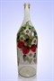 Бутыль "Четверть" 3 литра ручная роспись 1155 - фото 4514