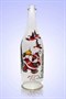 Бутылка 1 литр прозр. стекло ручная роспись 1223 - фото 4549