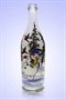Бутылка 1 литр прозр. стекло ручная роспись 1223 - фото 4557